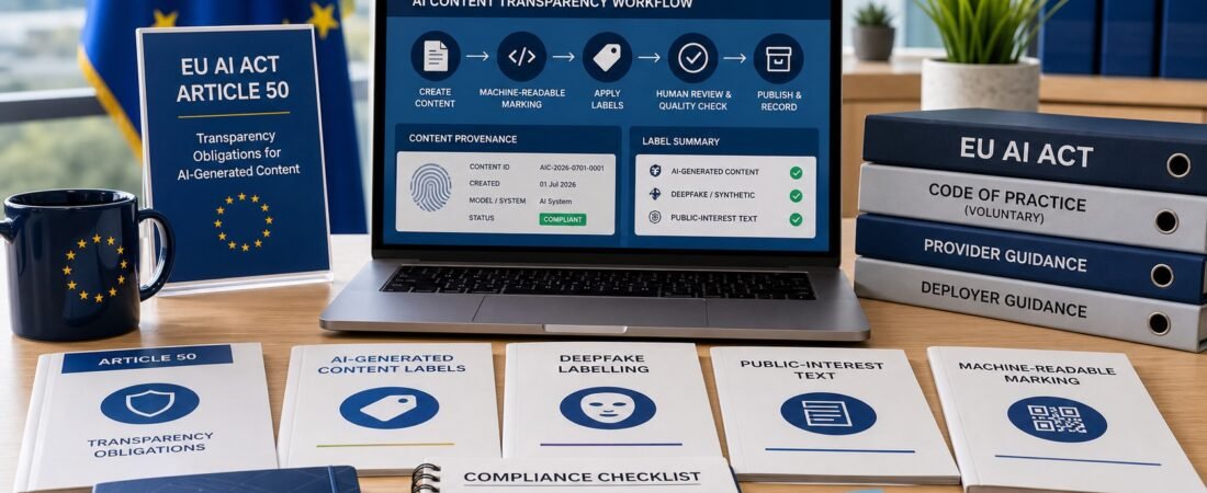EU AI Act Transparency Code Turns AI-Generated Content Labels Into Compliance Work