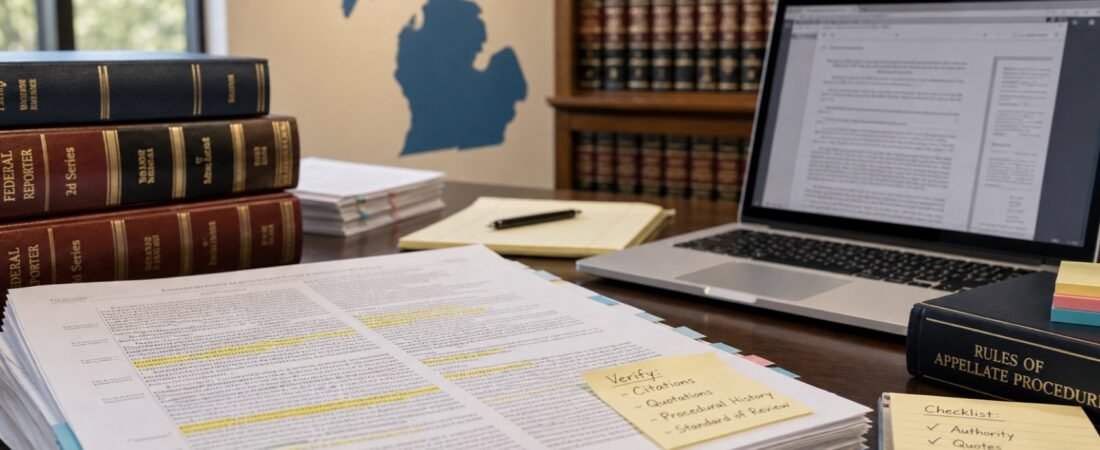Michigan Court of Appeals Turns AI-Fabrication Into Published Appellate Sanctions Law