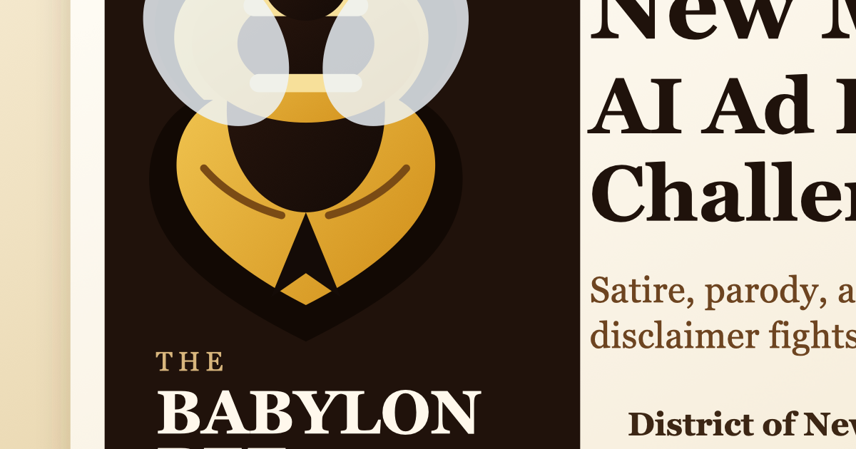 Babylon Bee’s New Mexico Lawsuit Tests the State’s AI Ad Disclaimer Rule